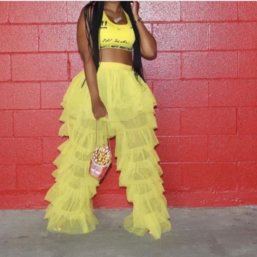 Tulle pants